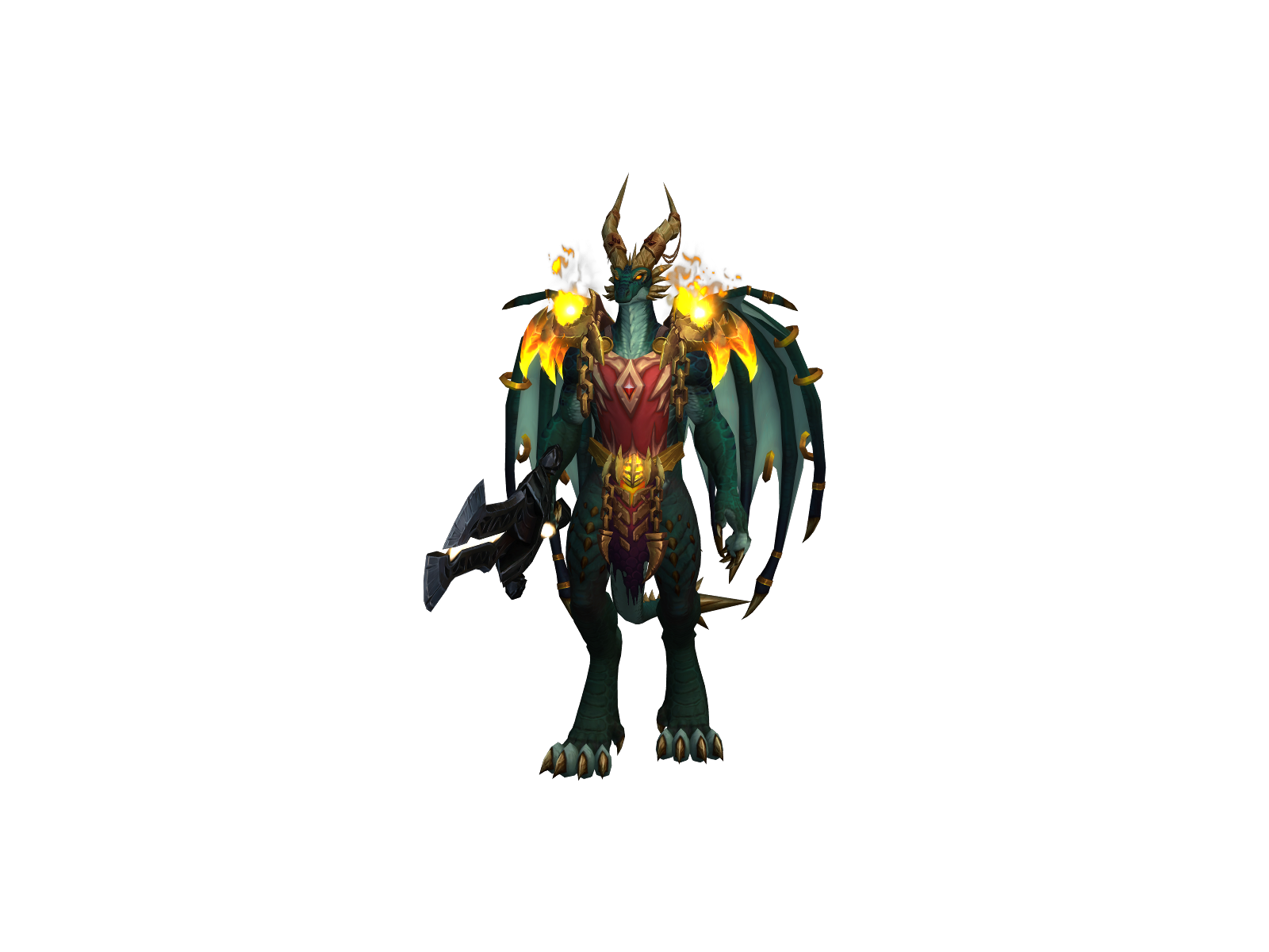 Dwagin 3D character render