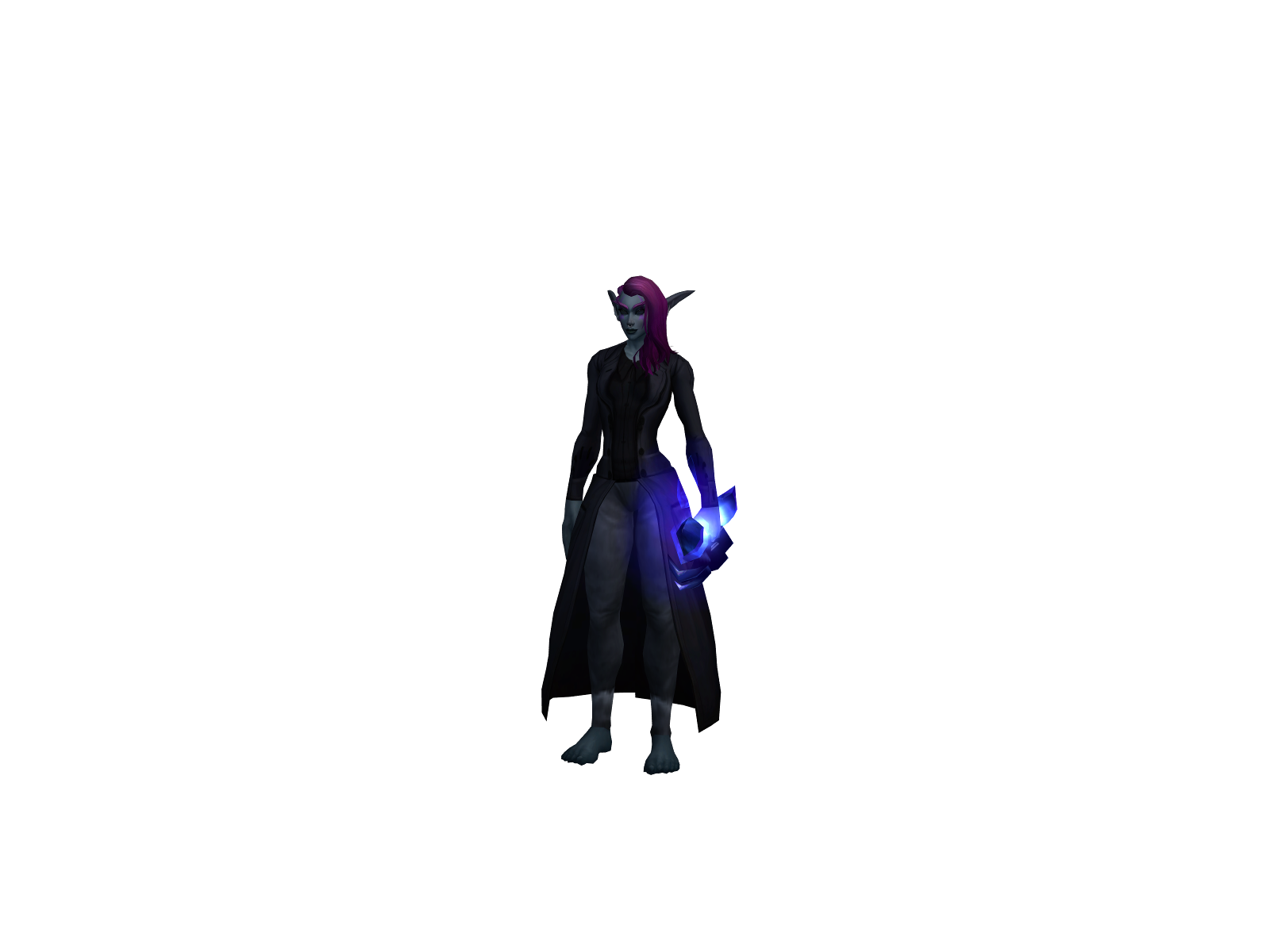 Tenebræ 3D character render
