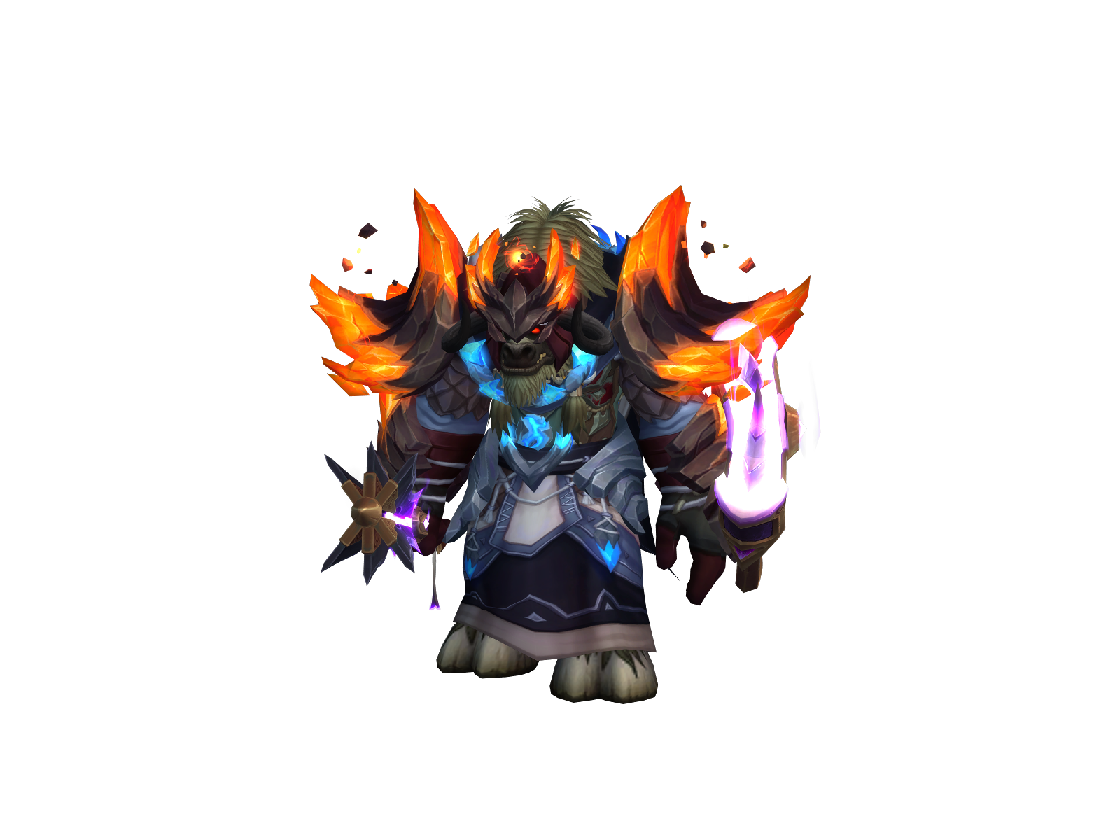 Cowdrid 3D character render