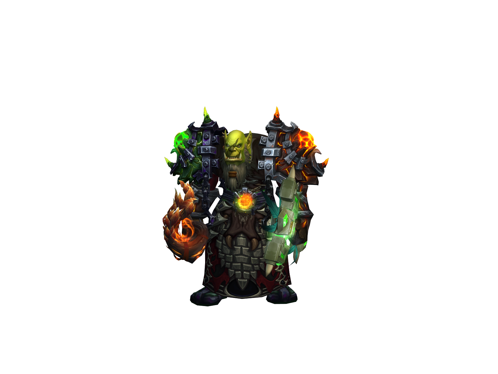 Egoblast 3D character render