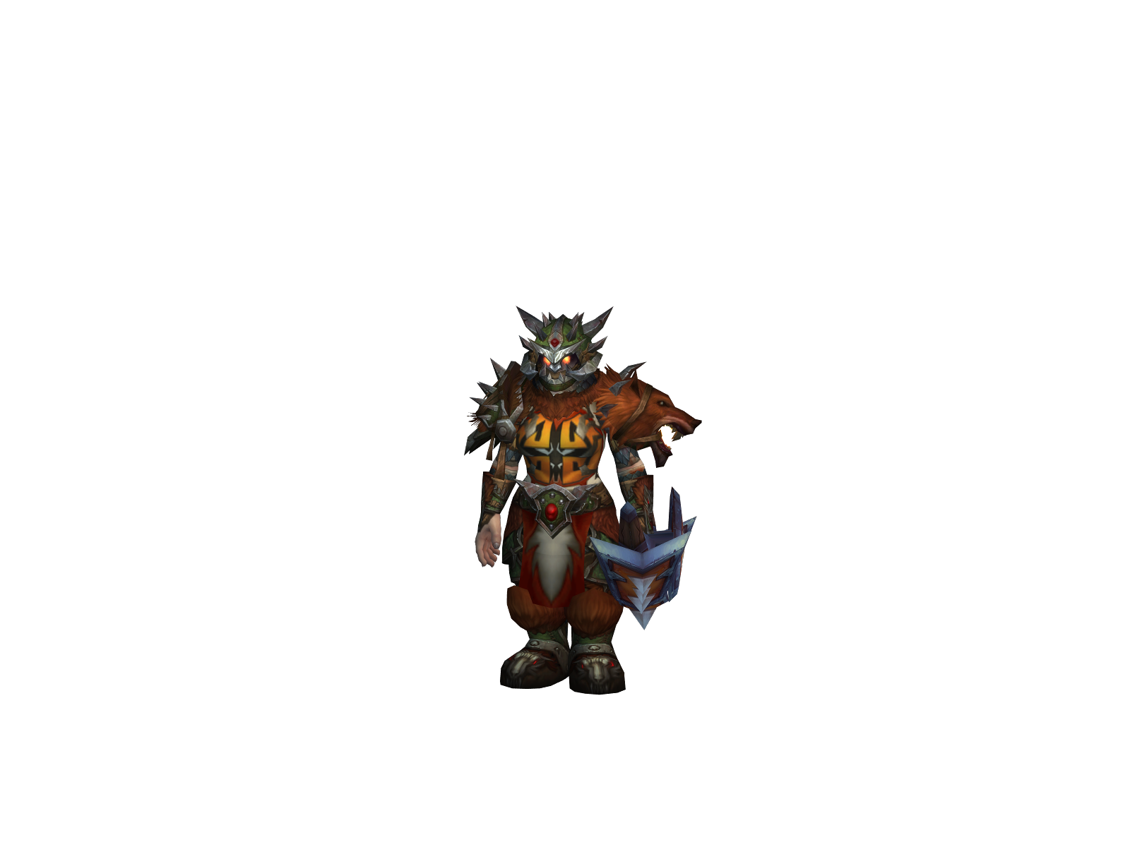 Dhemize 3D character render