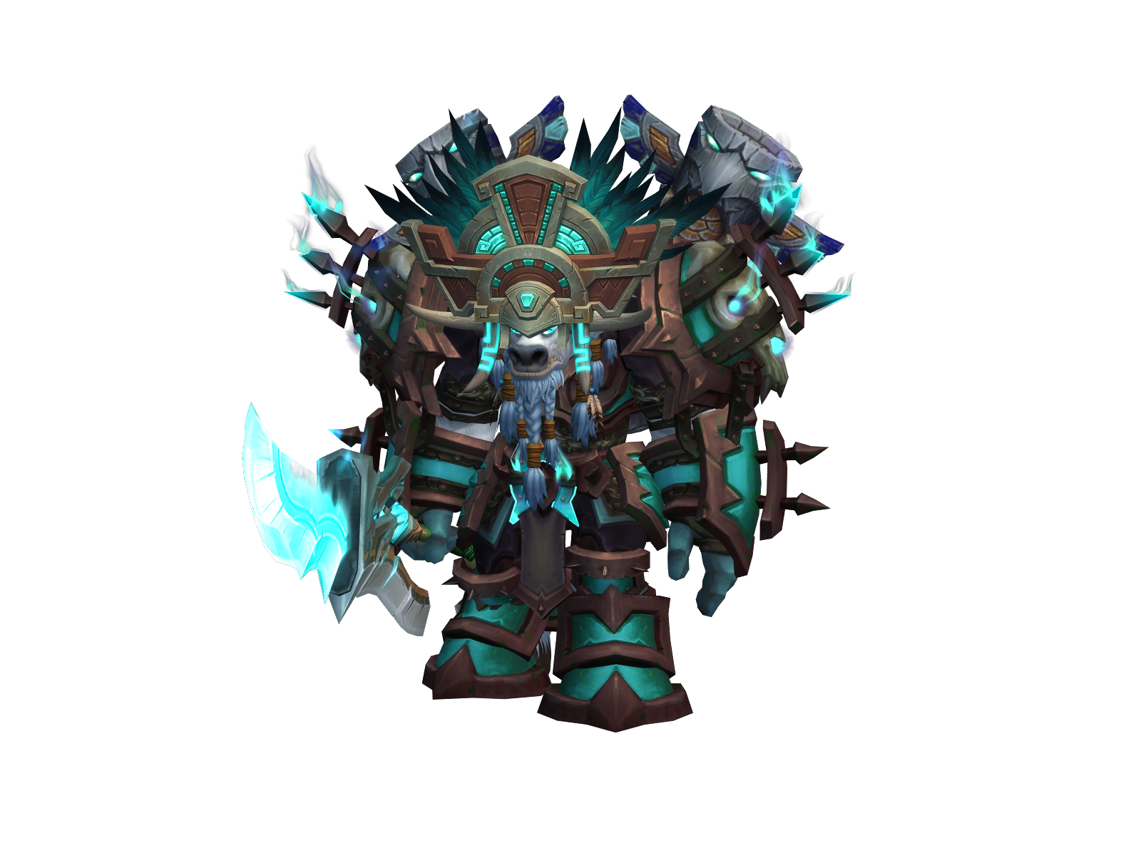 Egzodya 3D character render