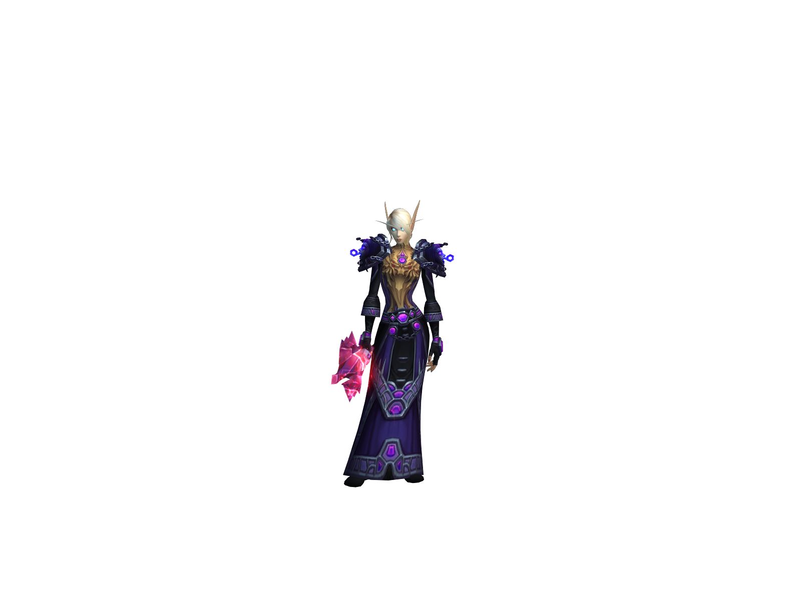 Voidvour 3D character render