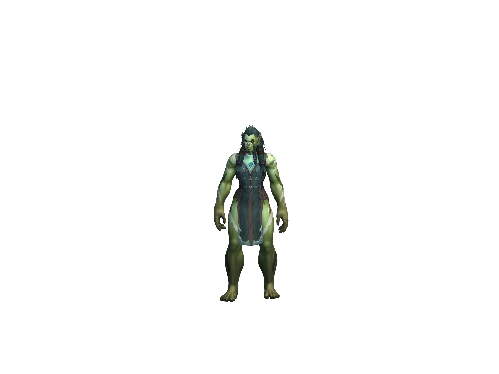 Meneli 3D character render