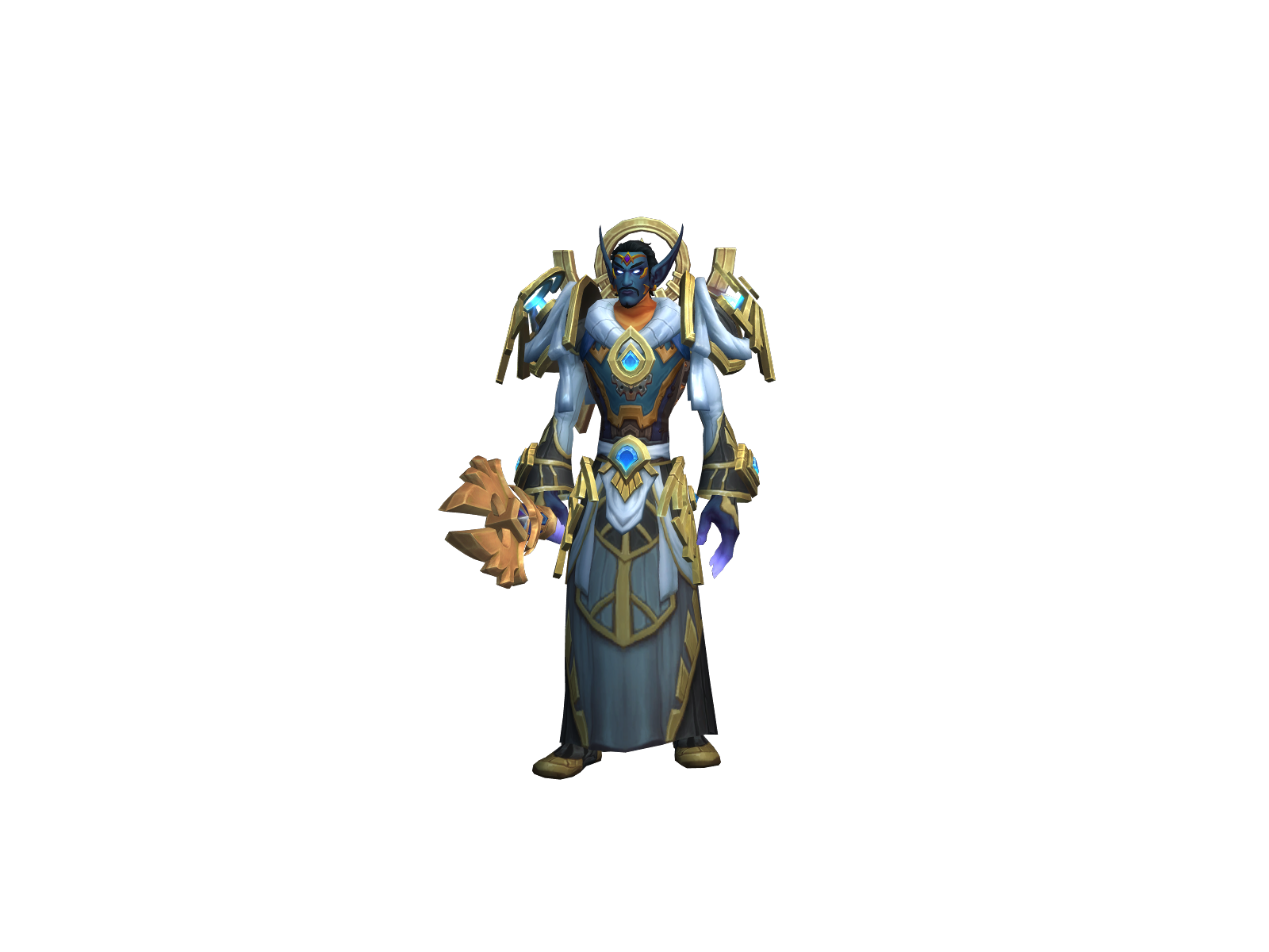 Meloris 3D character render