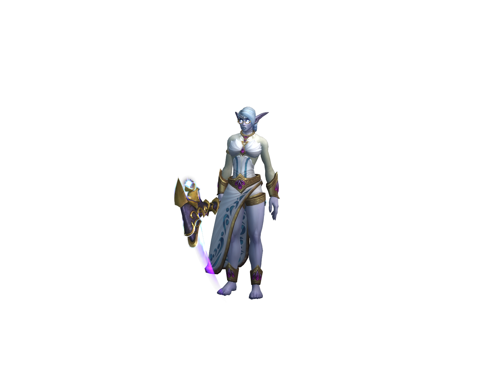 Celessya 3D character render