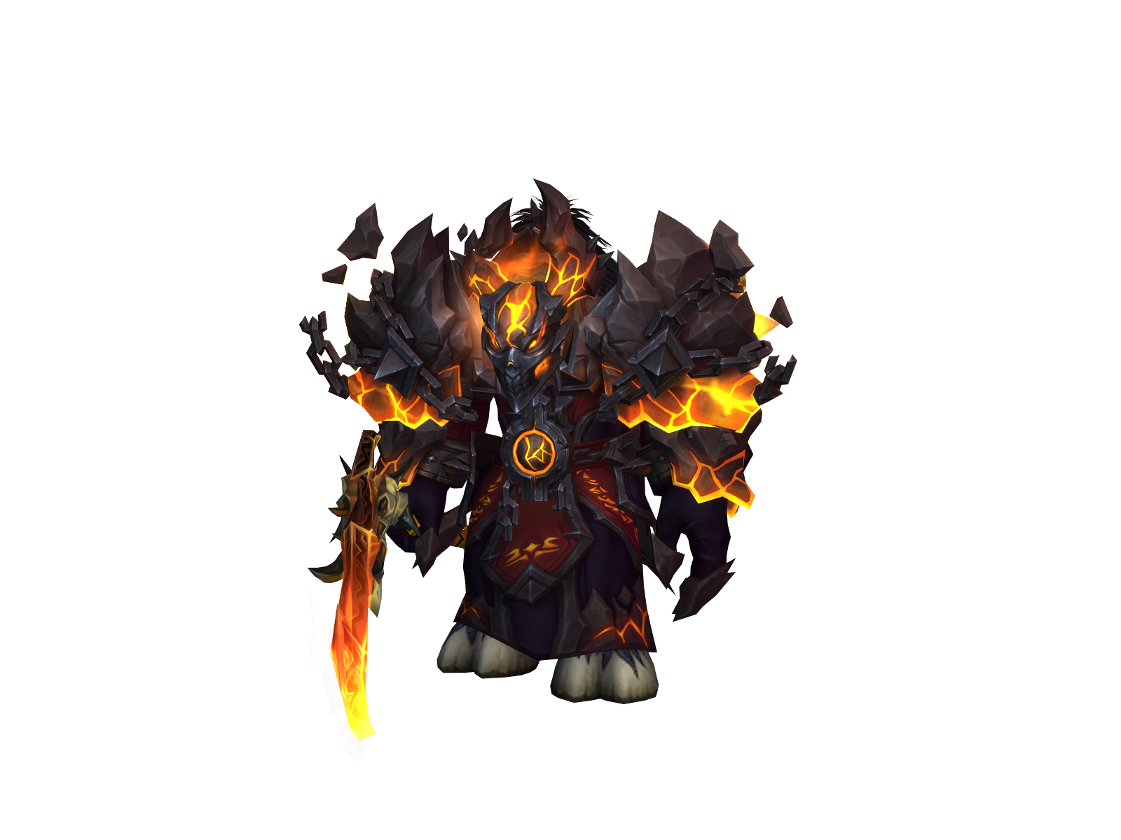 Nekrahl 3D character render