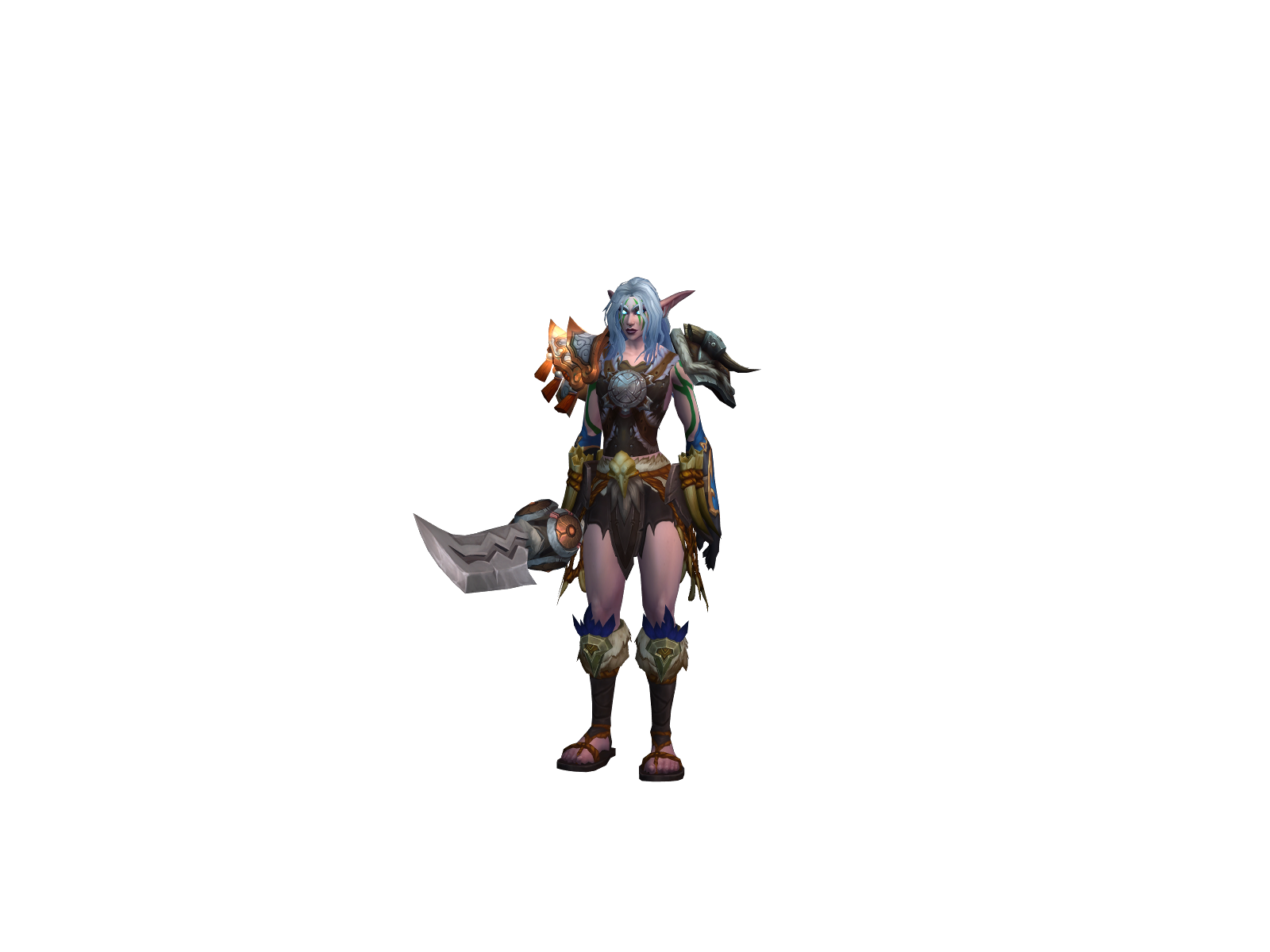 Nargoff 3D character render