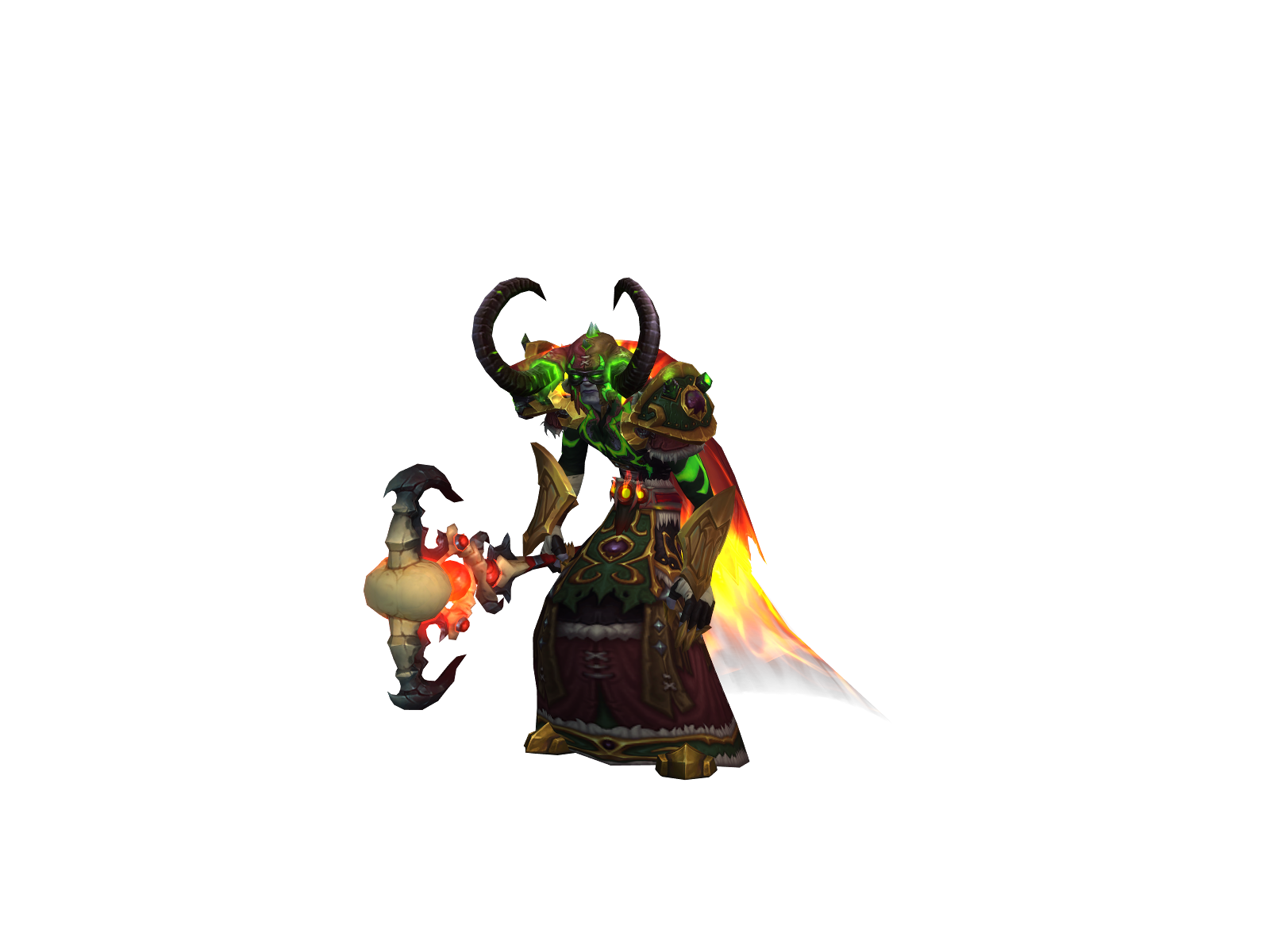 Sarmeth 3D character render
