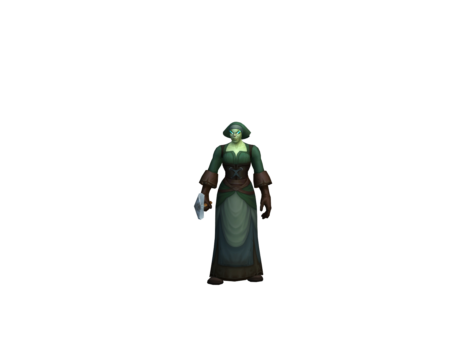 Derbabo 3D character render