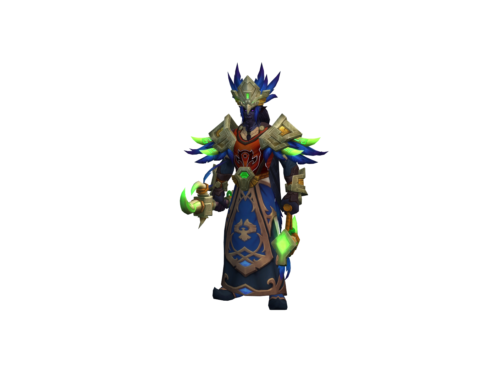Daamage 3D character render
