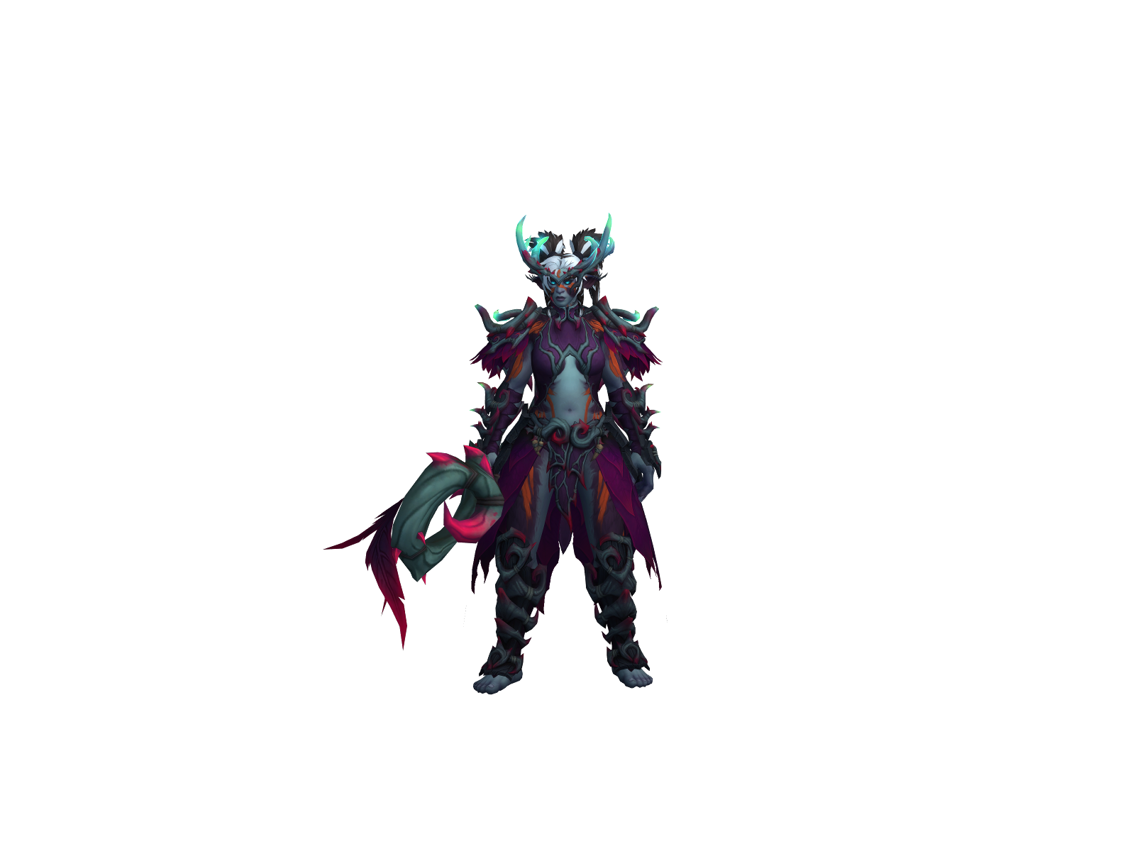 Ganzak 3D character render