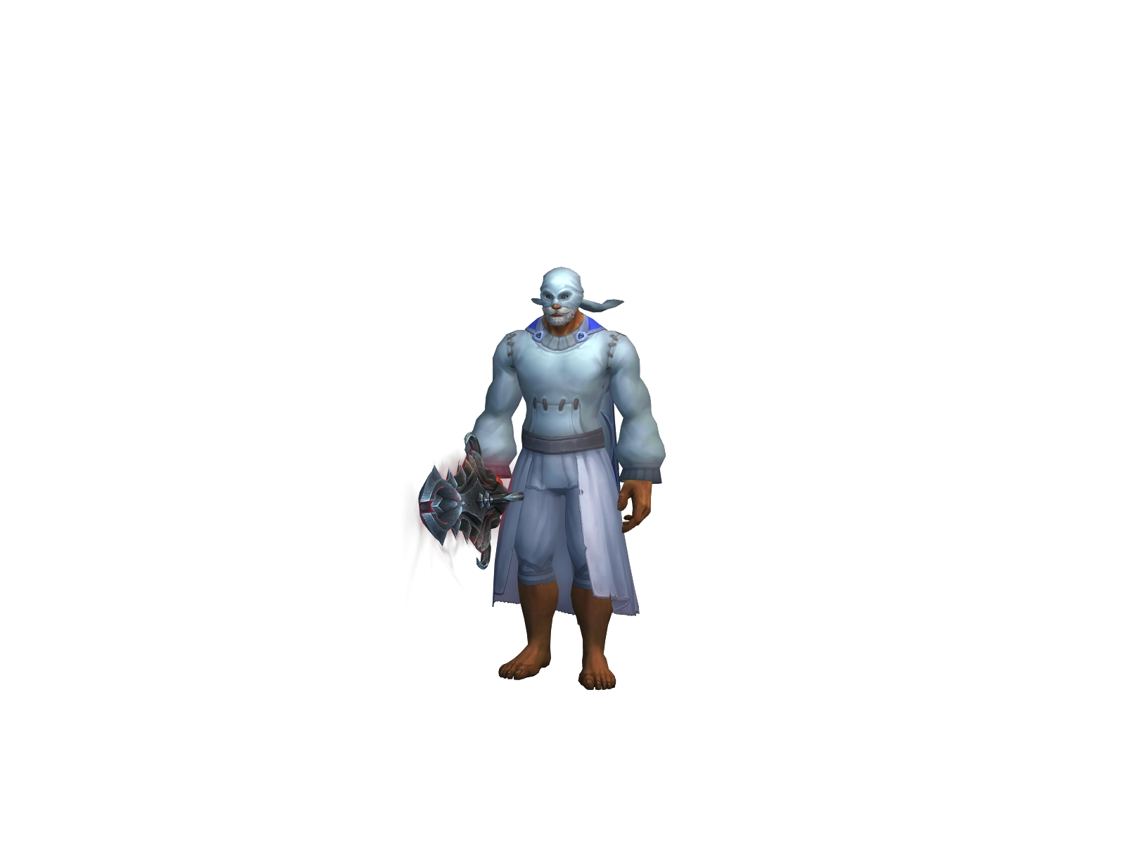 Sixxsevenn 3D character render