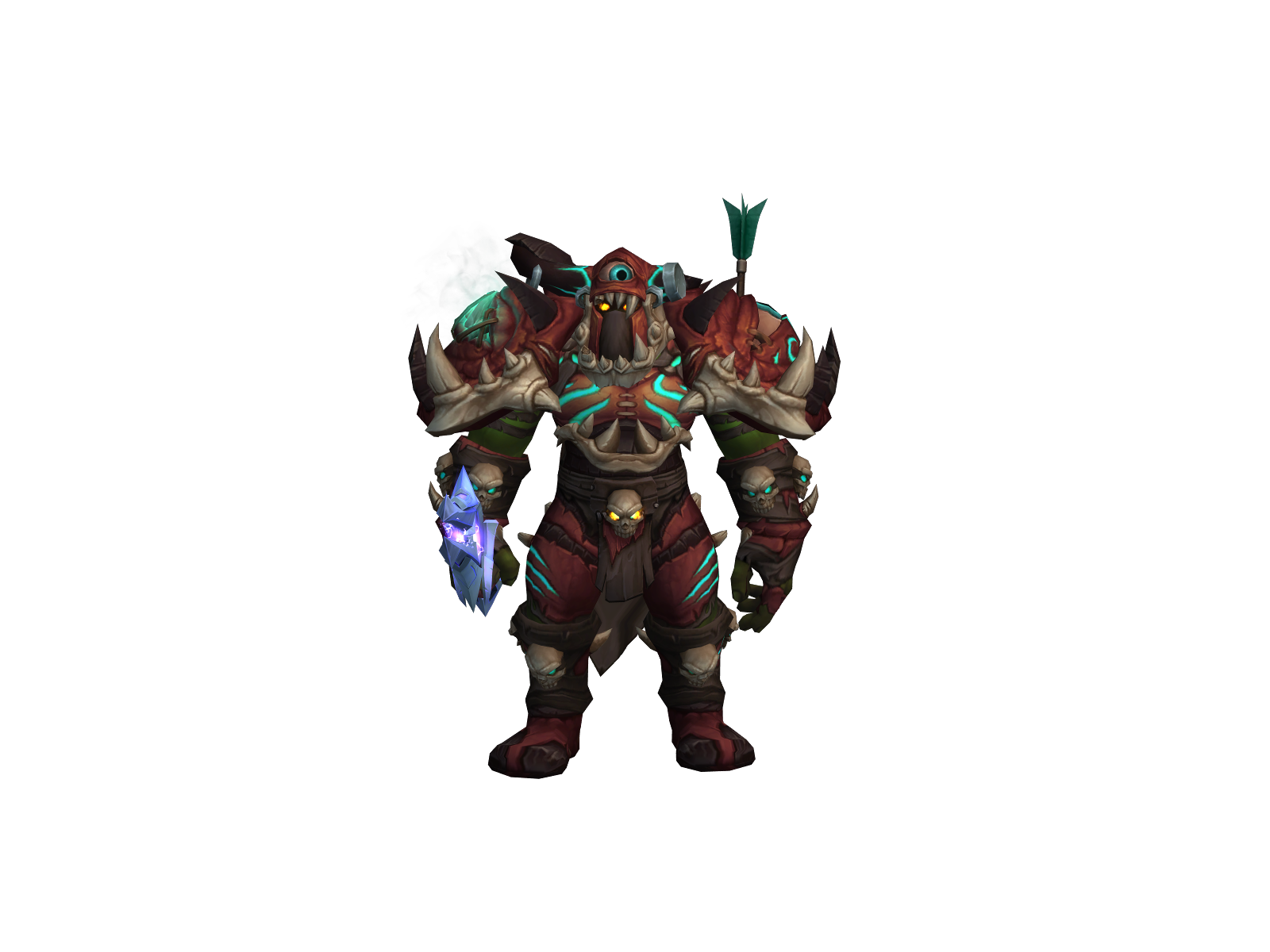 Onebuttonbru 3D character render
