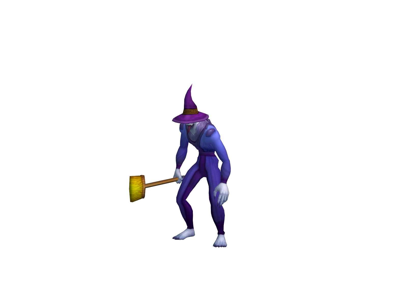 Pelota 3D character render