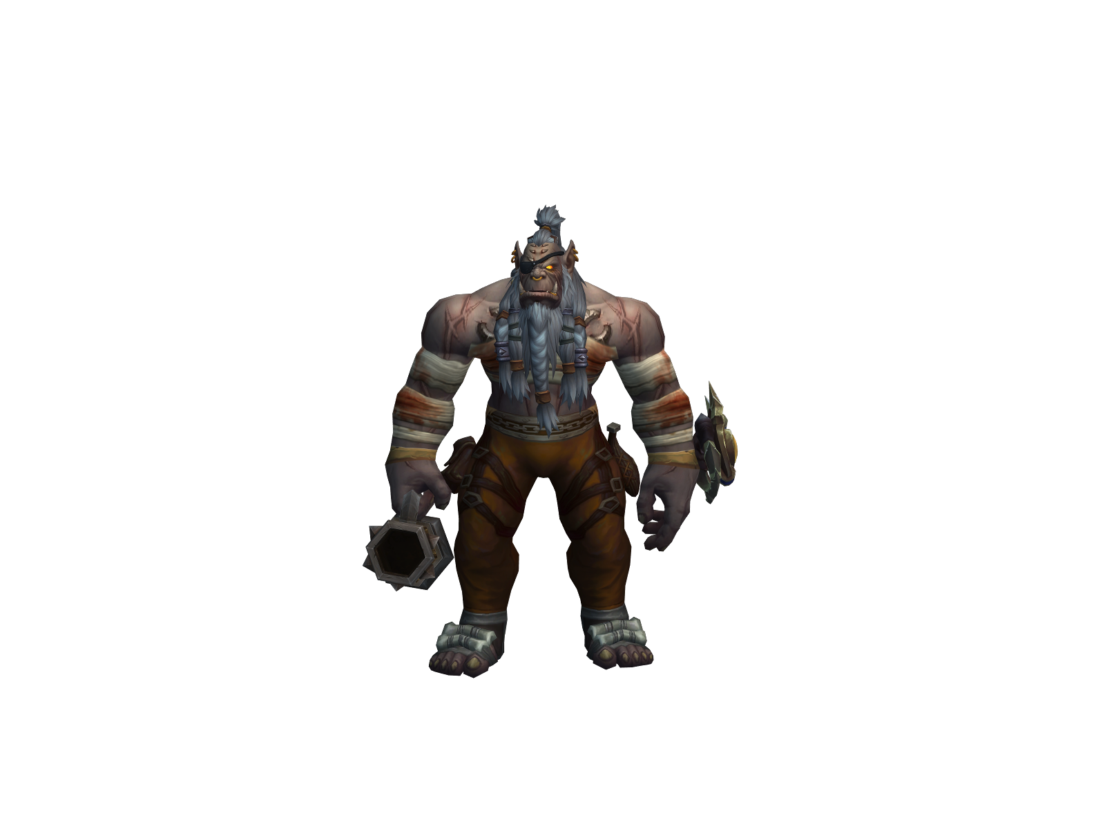 Totemovich 3D character render