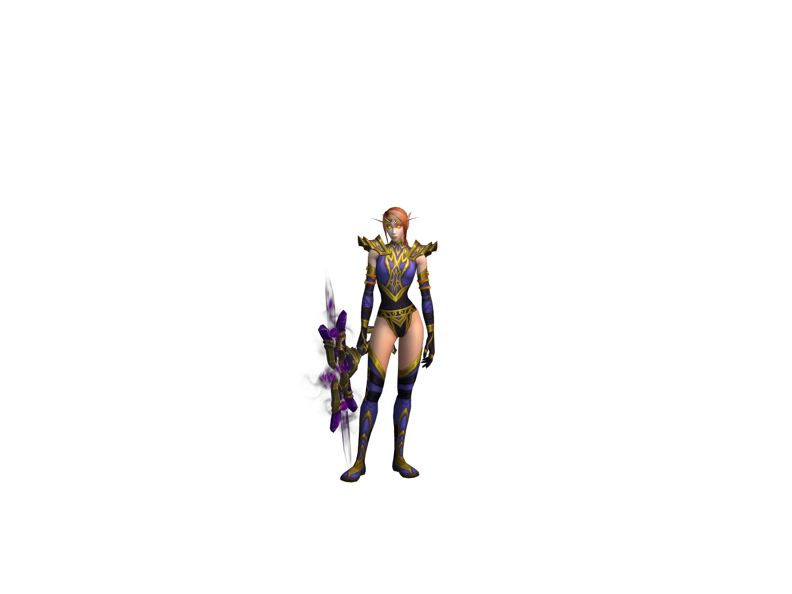 Hivemia 3D character render