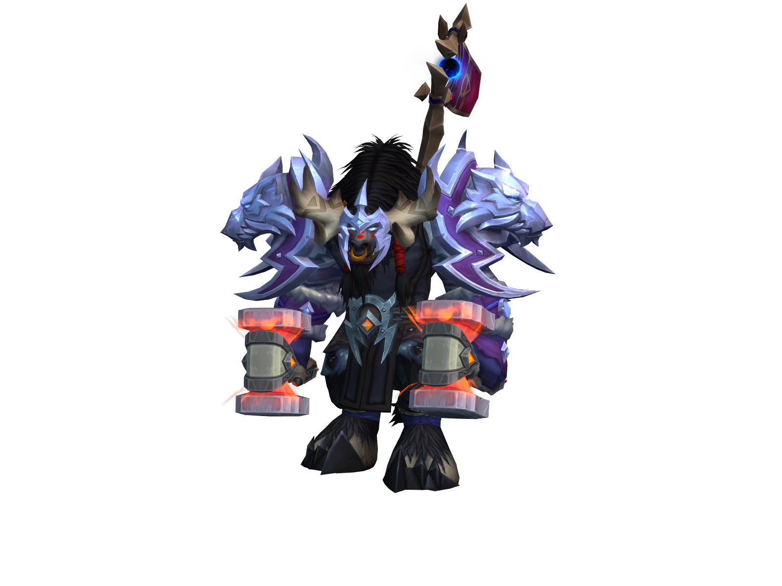 Dödsmetal 3D character render
