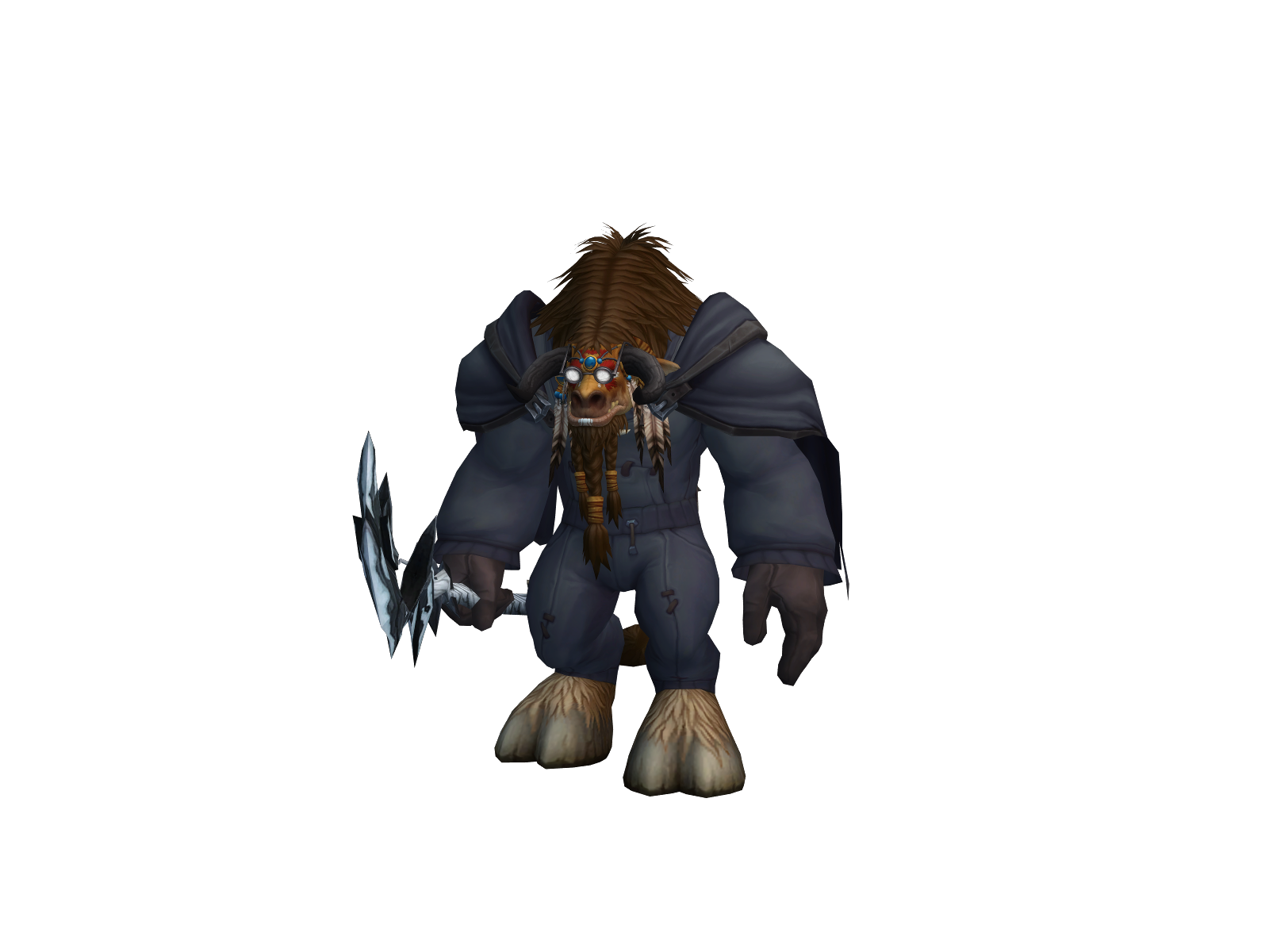Zenze 3D character render