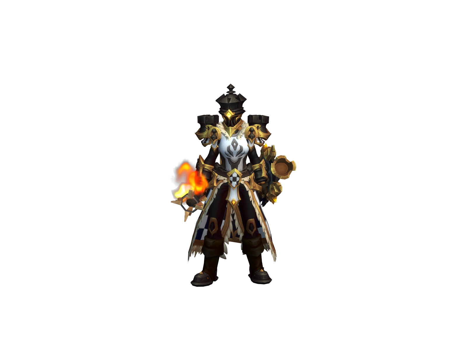 Burkslam 3D character render