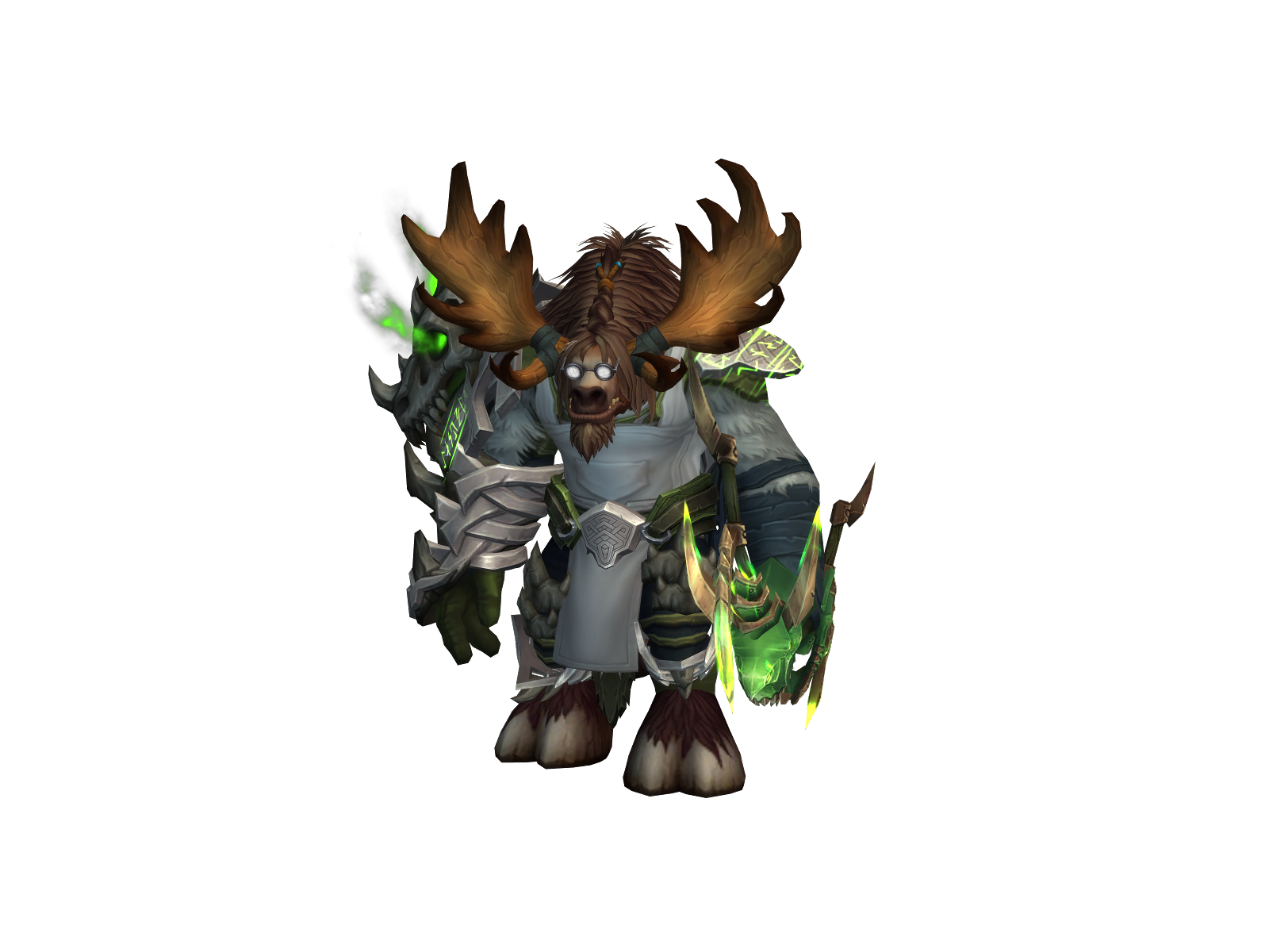 Rushdeltoro 3D character render