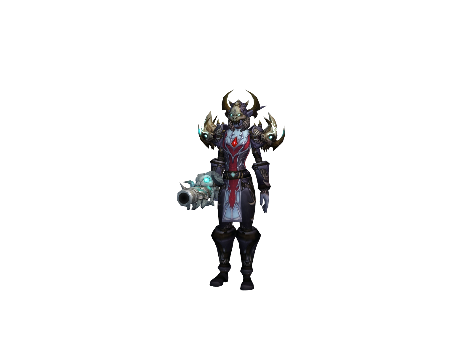 Traperino 3D character render