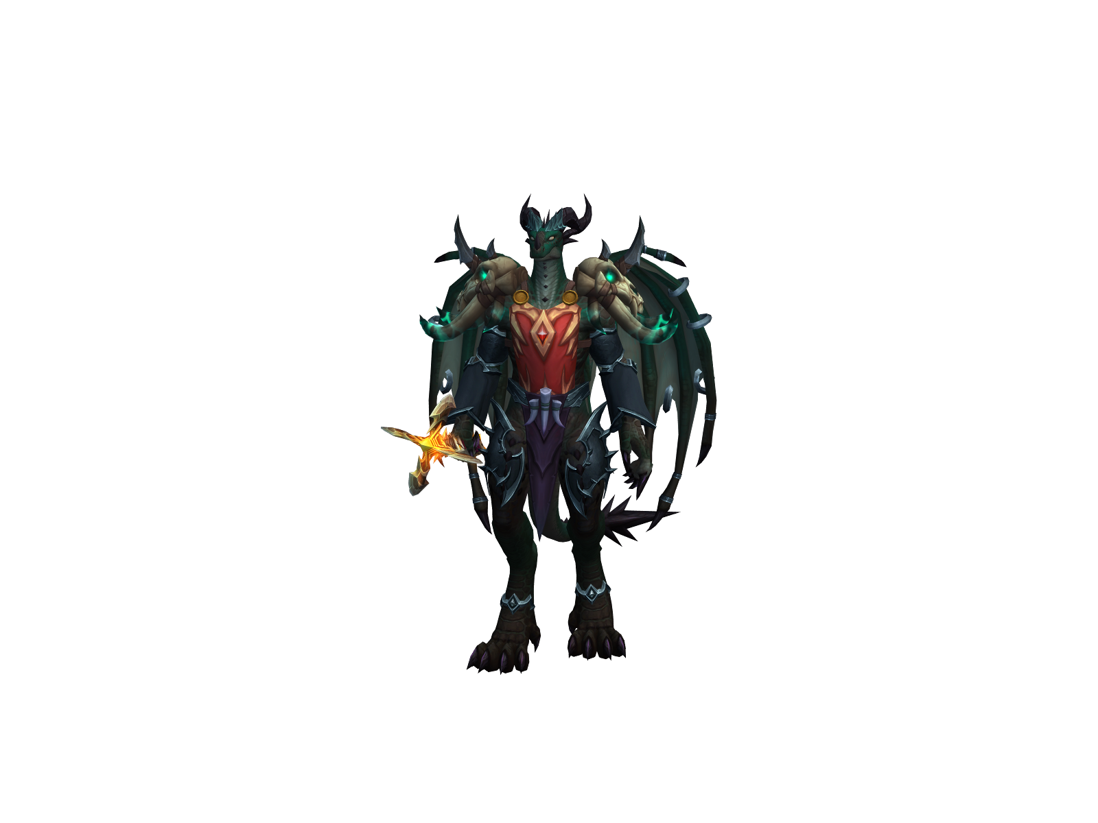 Manníx 3D character render