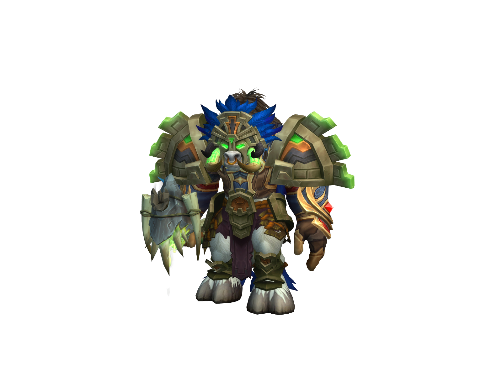 Tolik 3D character render