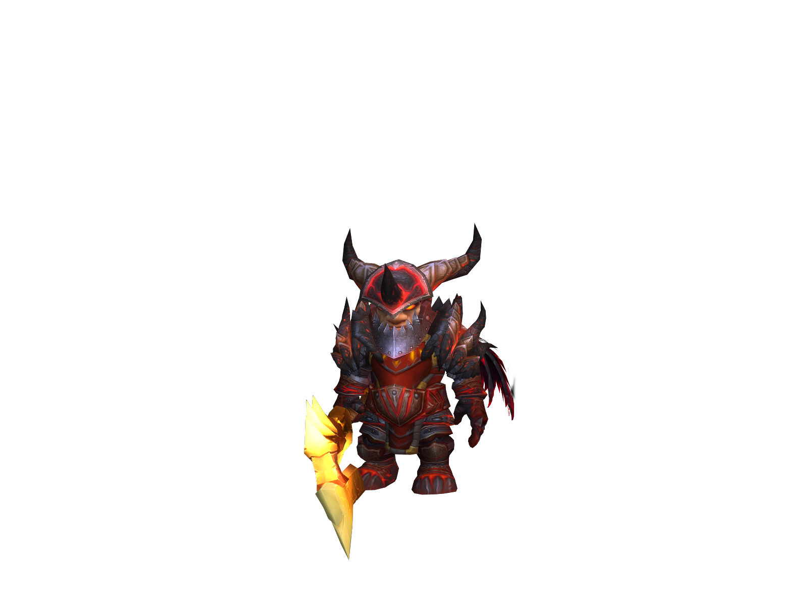 Abandonment 3D character render