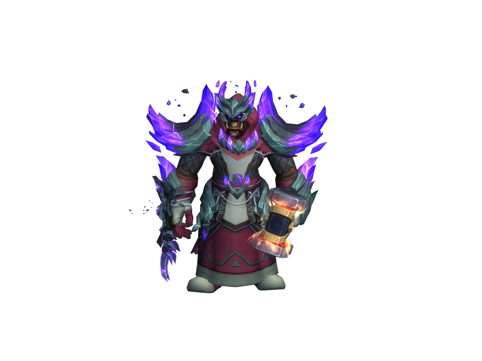 Agyar 3D character render