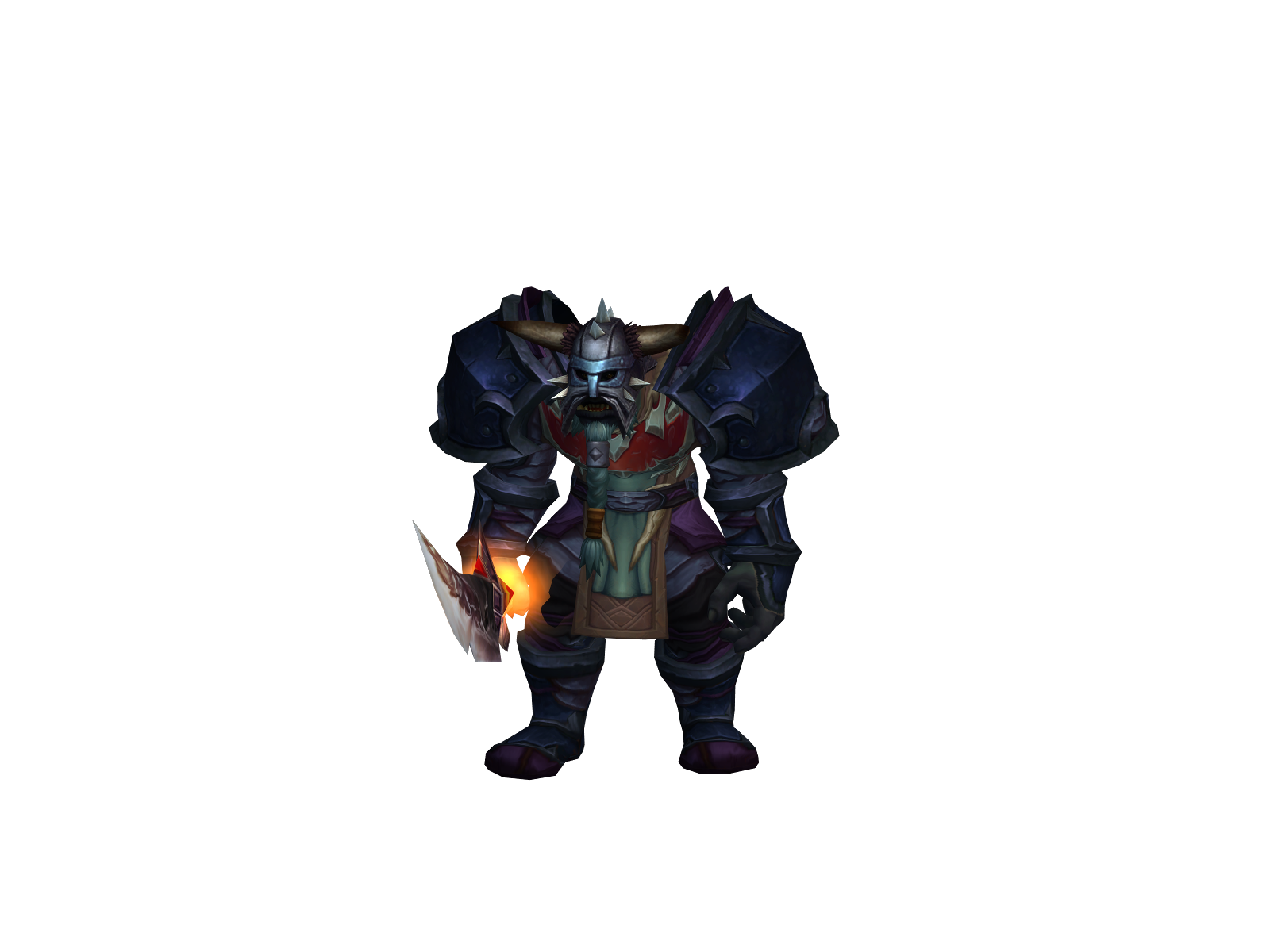 Biggestdam 3D character render