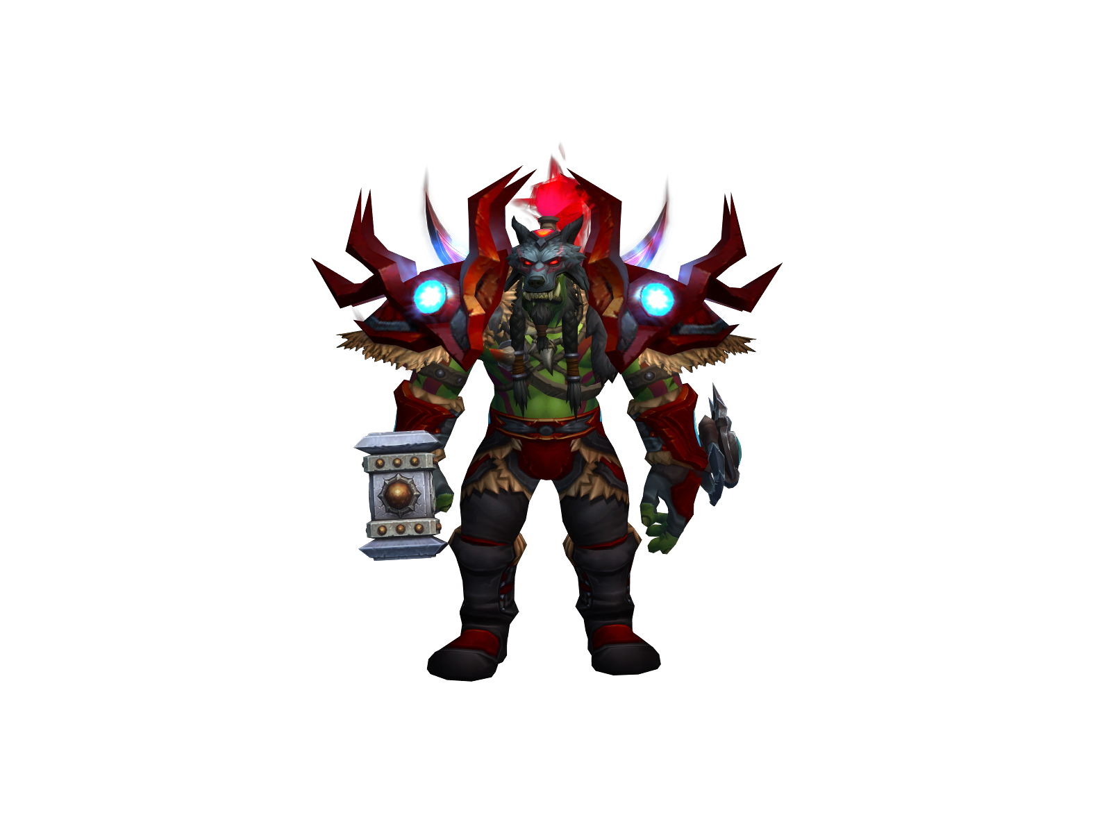Vorrhul 3D character render