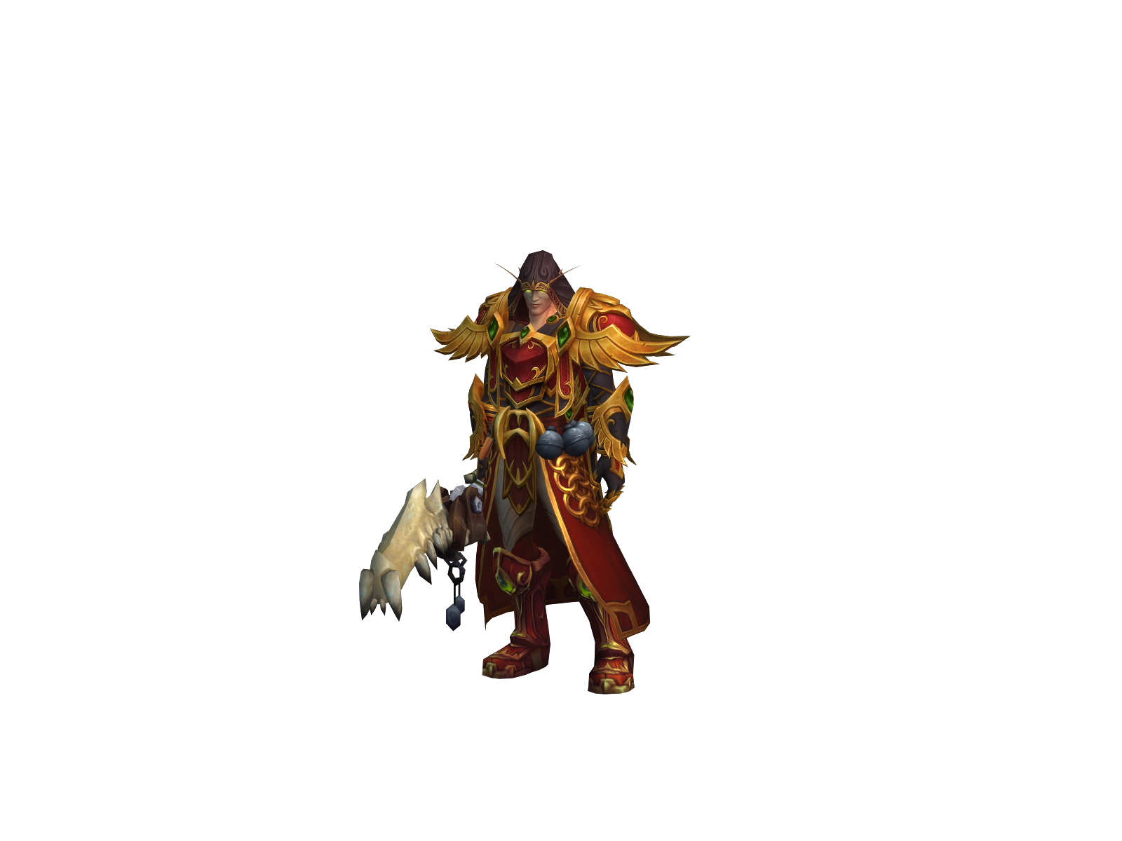 Anudrialis 3D character render