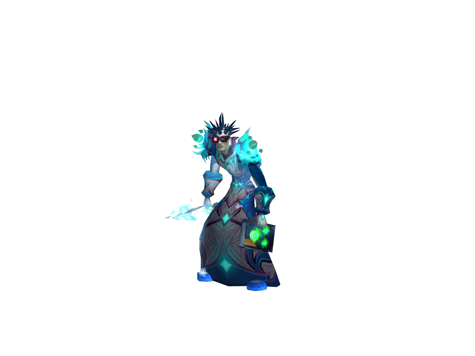 Snac 3D character render