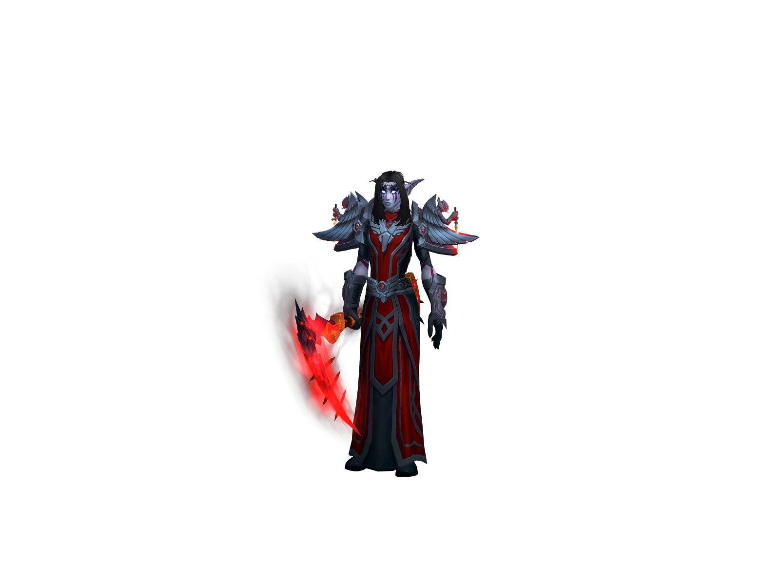 Schisms 3D character render