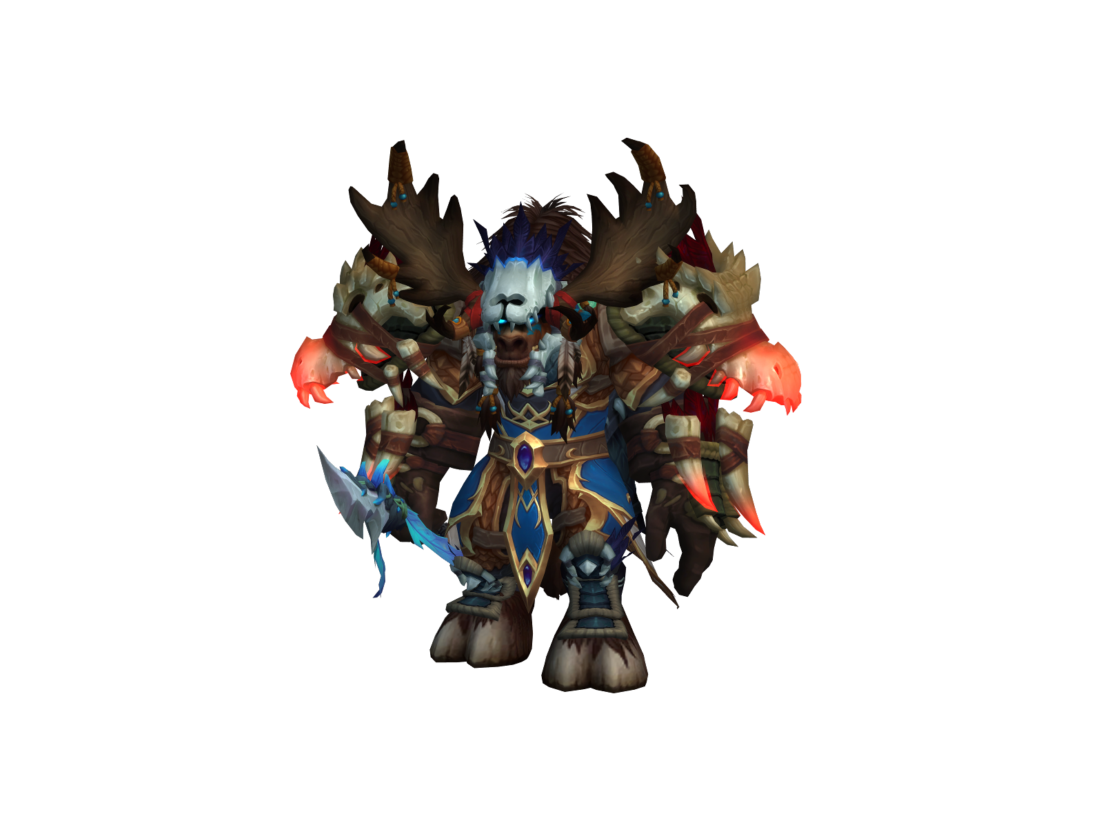 Dvieh 3D character render