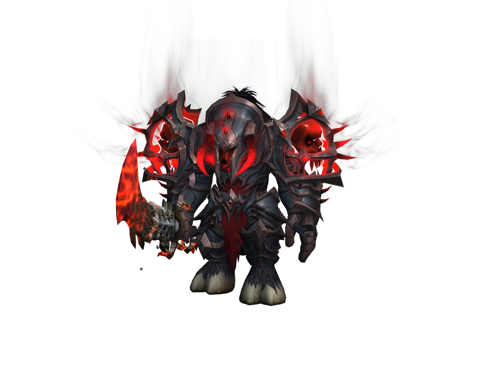 Currý 3D character render