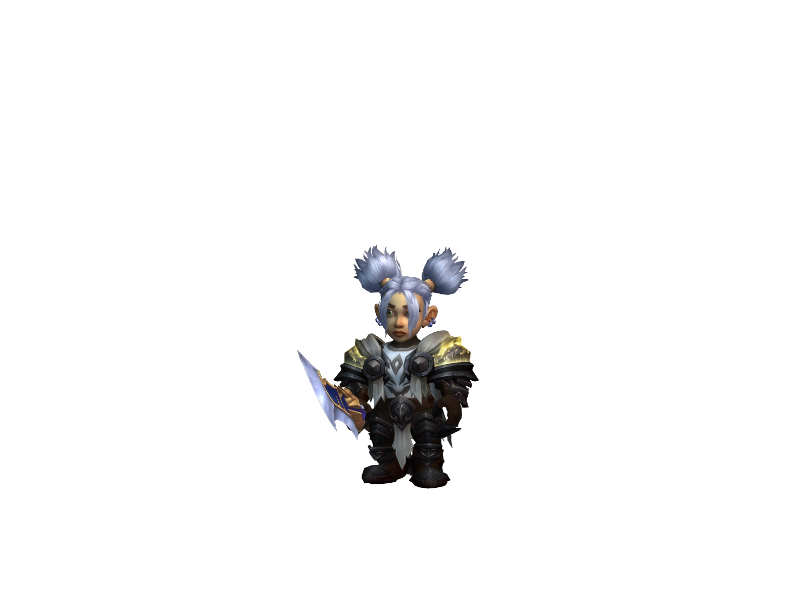 Lightboy 3D character render