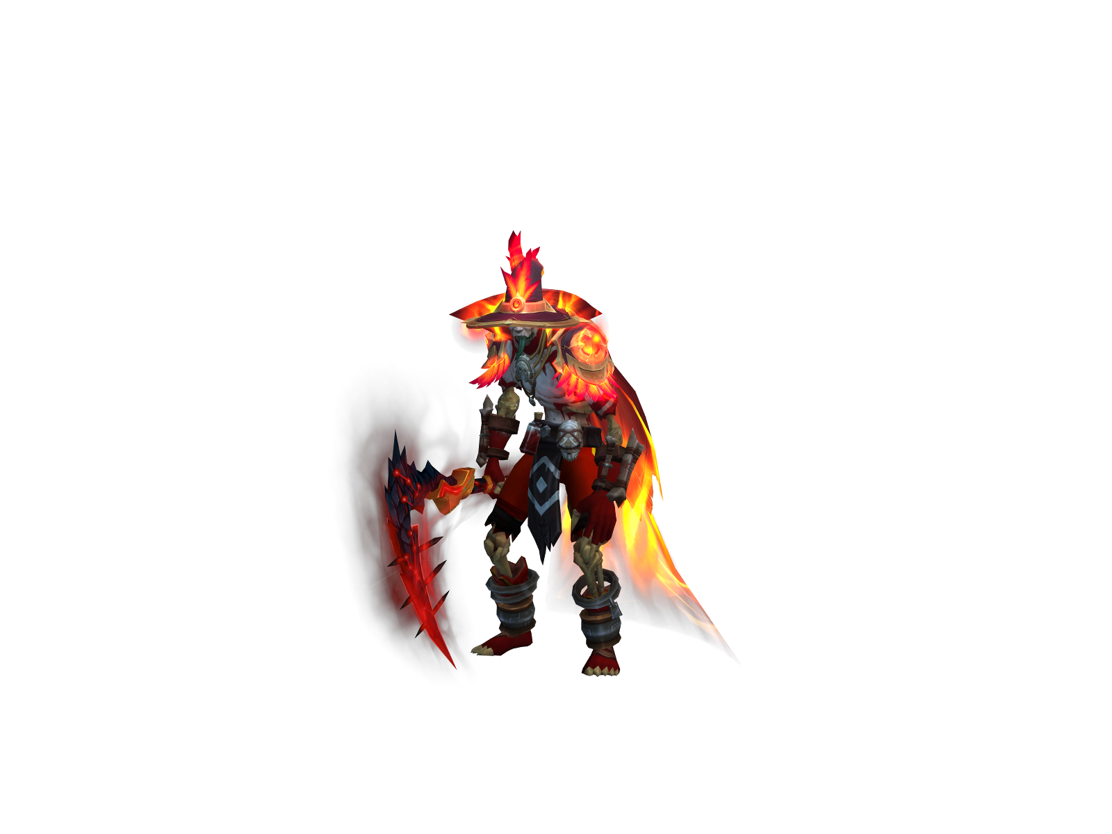 Firebladesa 3D character render