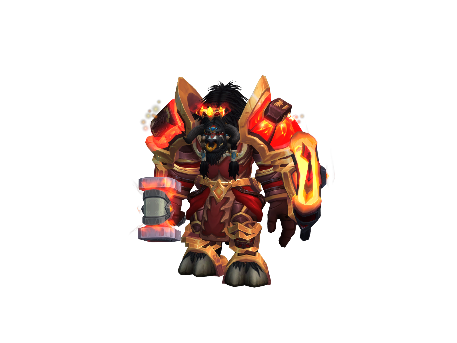 Bamseluden 3D character render