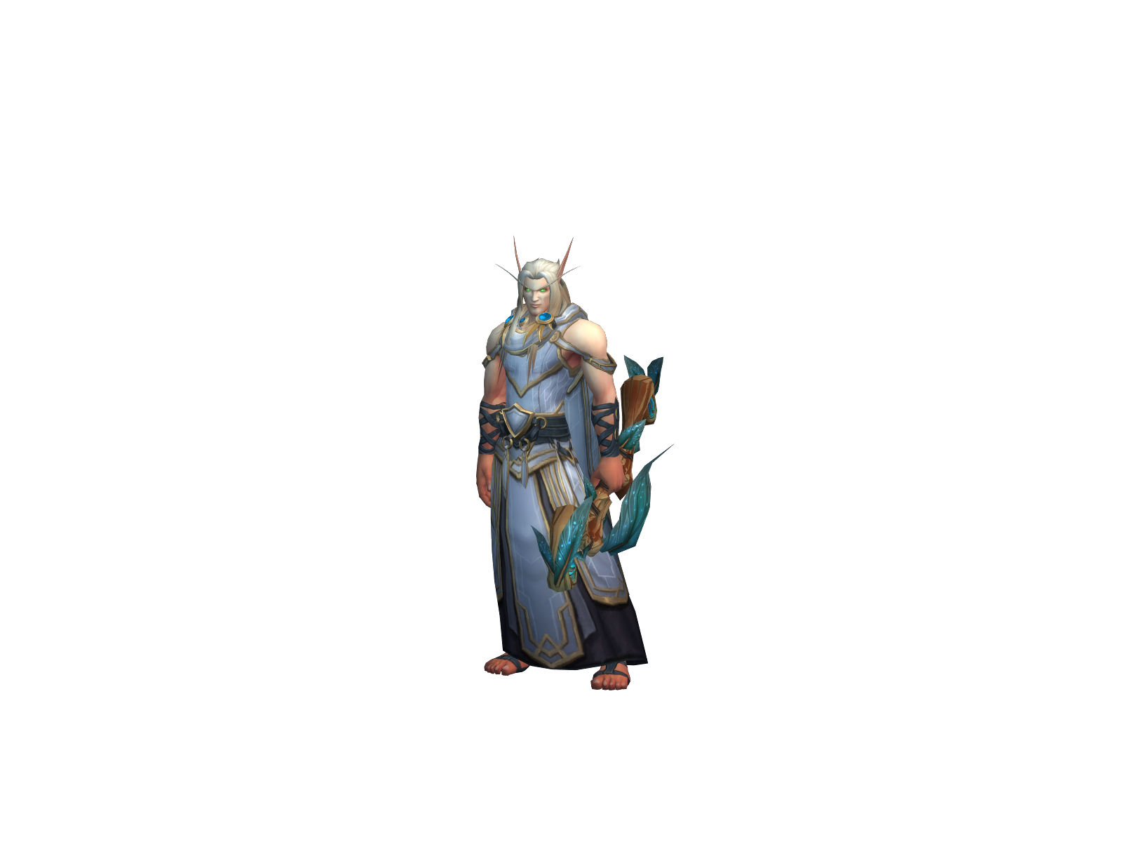 Amberbow 3D character render