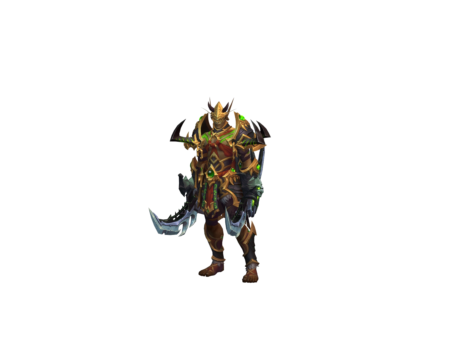 Razrsolo 3D character render