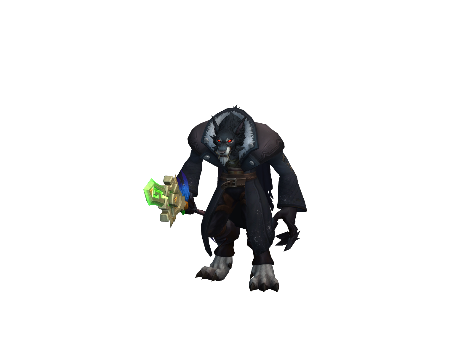 Jaugr 3D character render