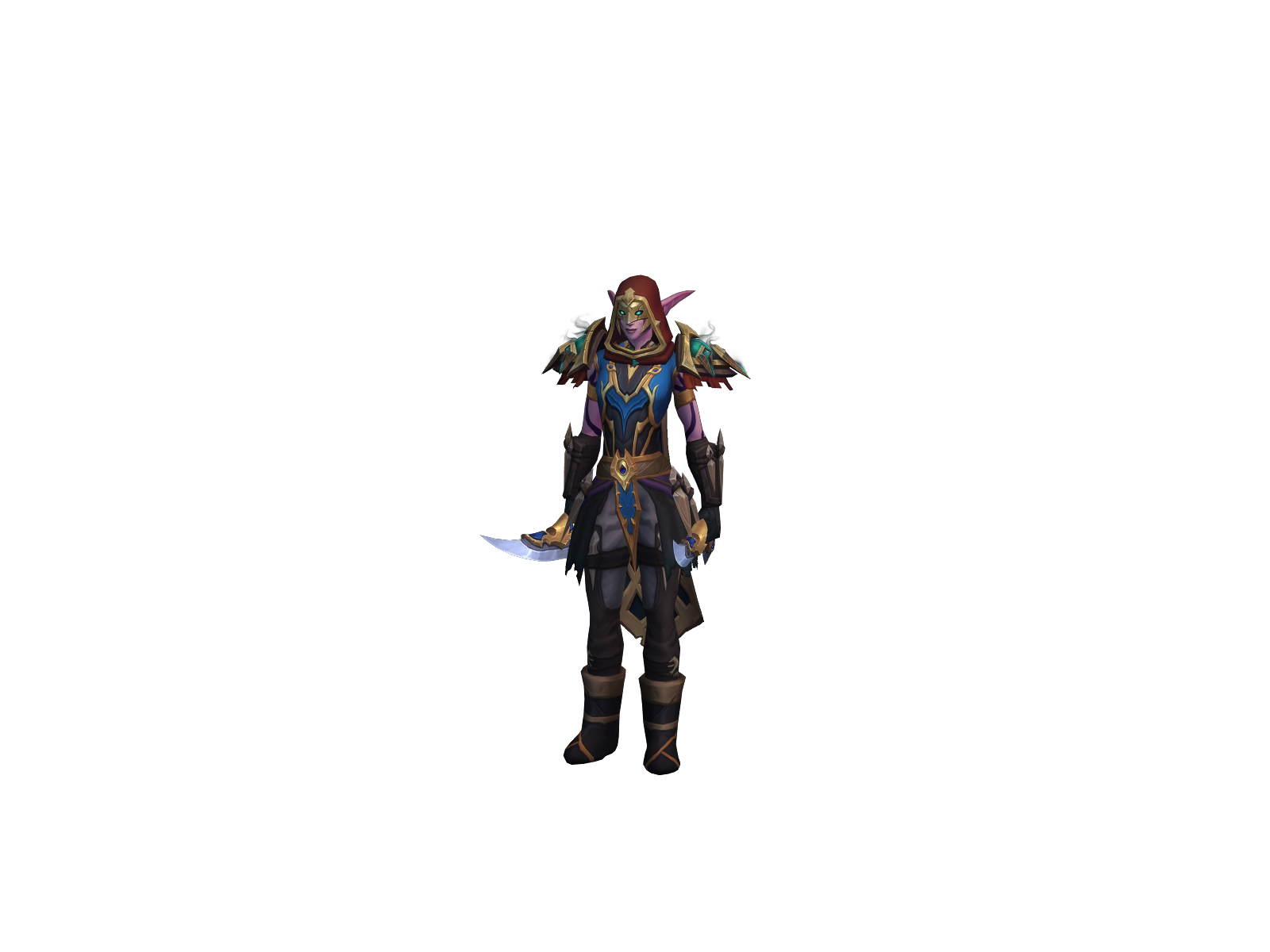 Asstab 3D character render