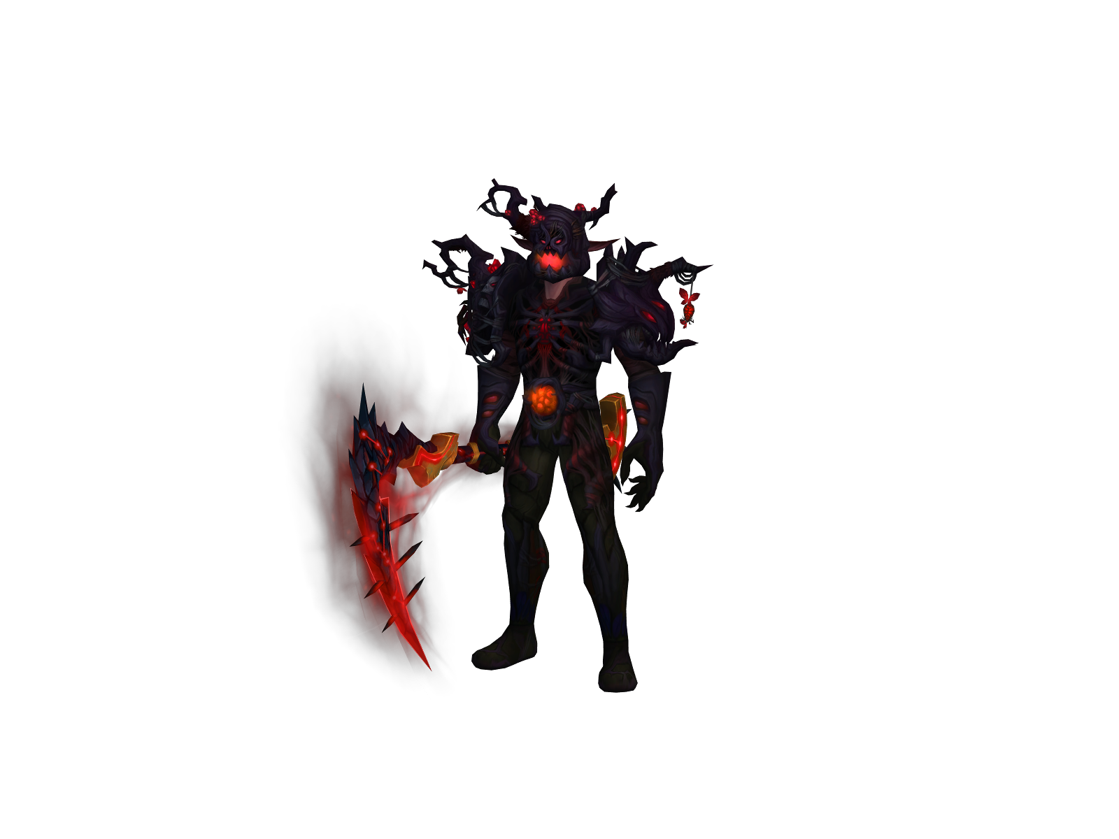 Okuza 3D character render