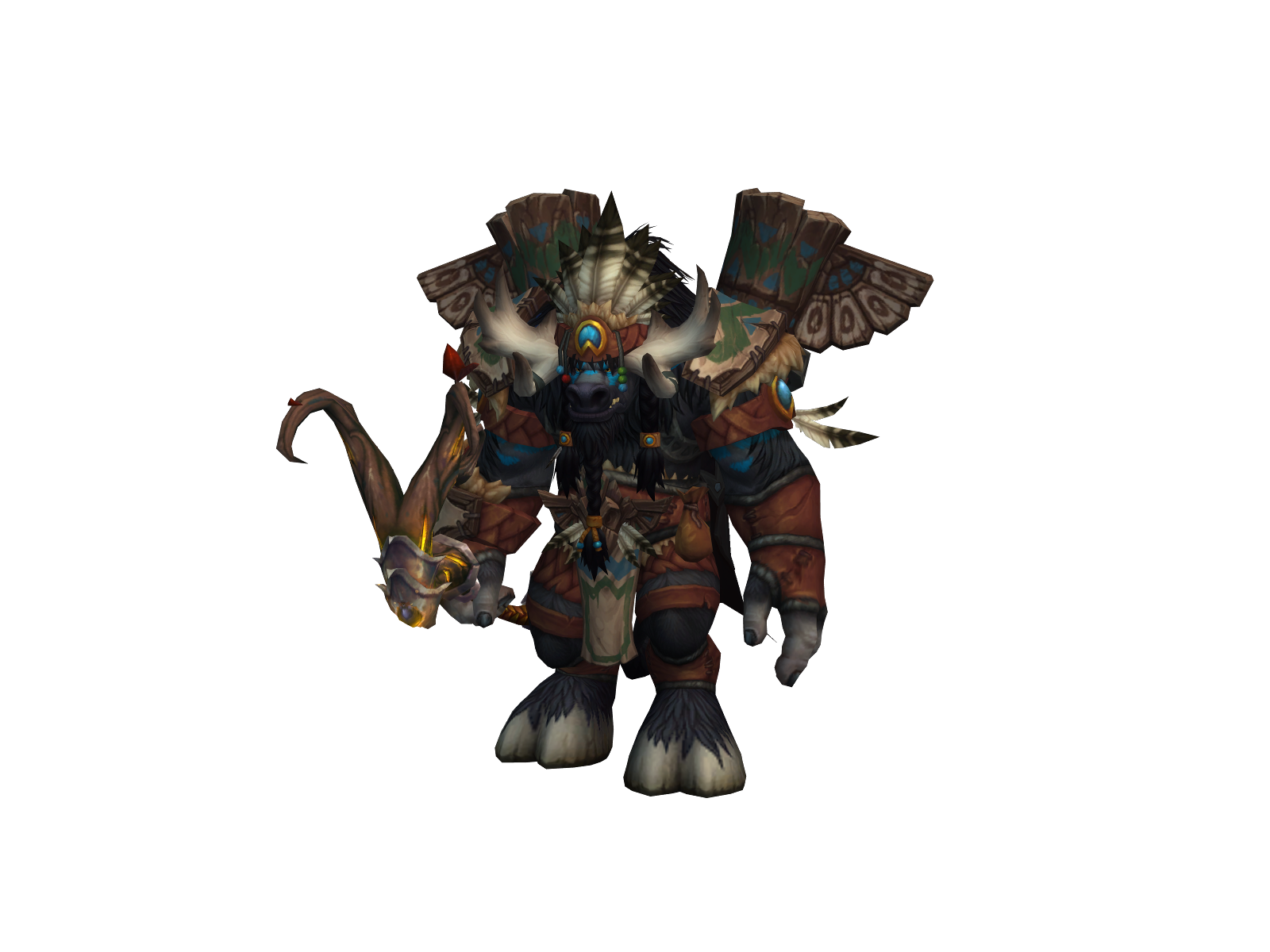 Embúchö 3D character render