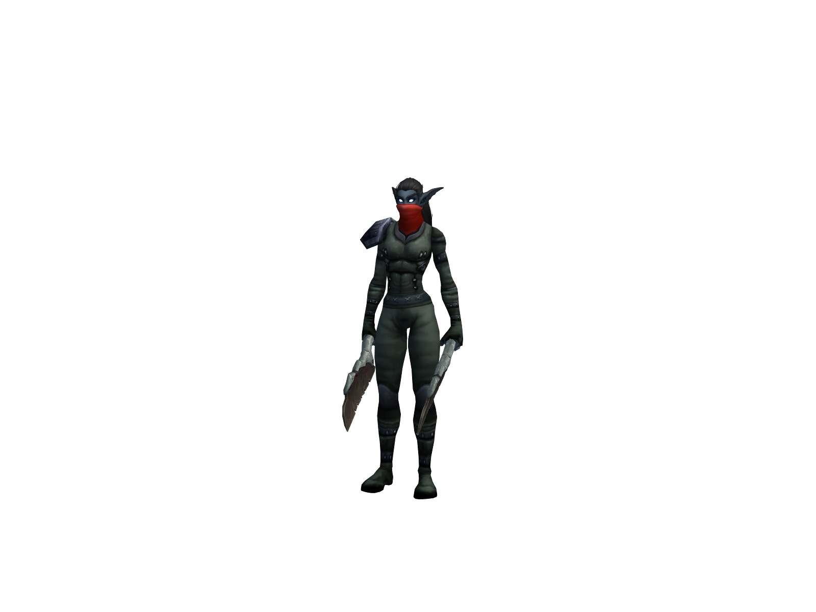 Gildchrist 3D character render
