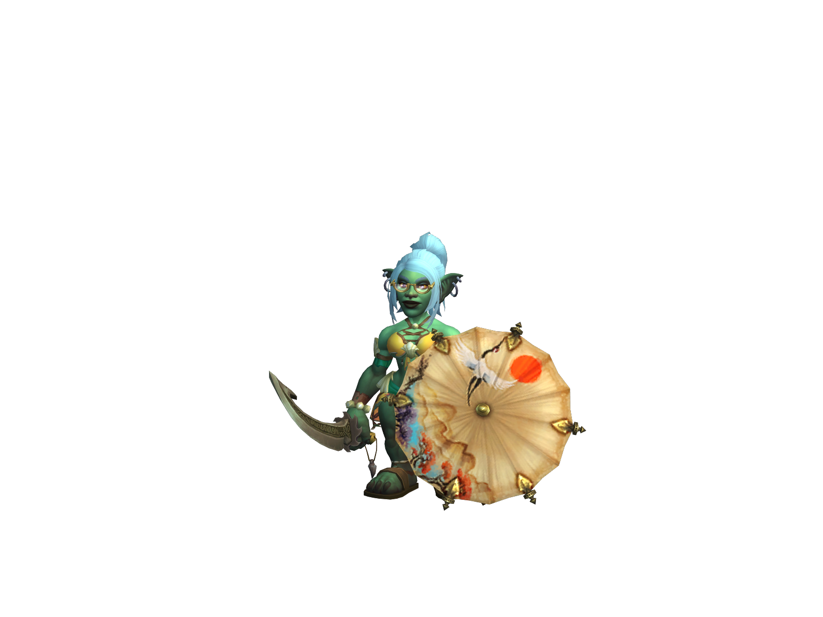 Ilovedojacat 3D character render