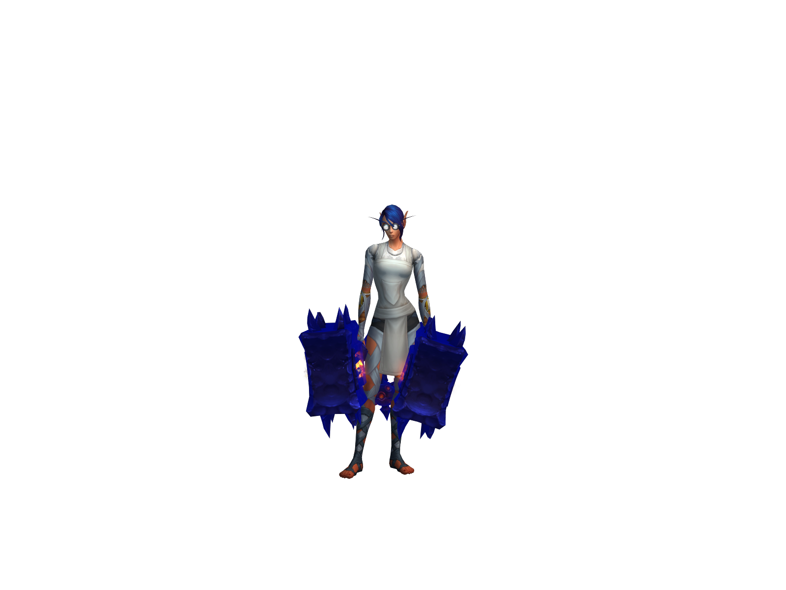 Morwar 3D character render