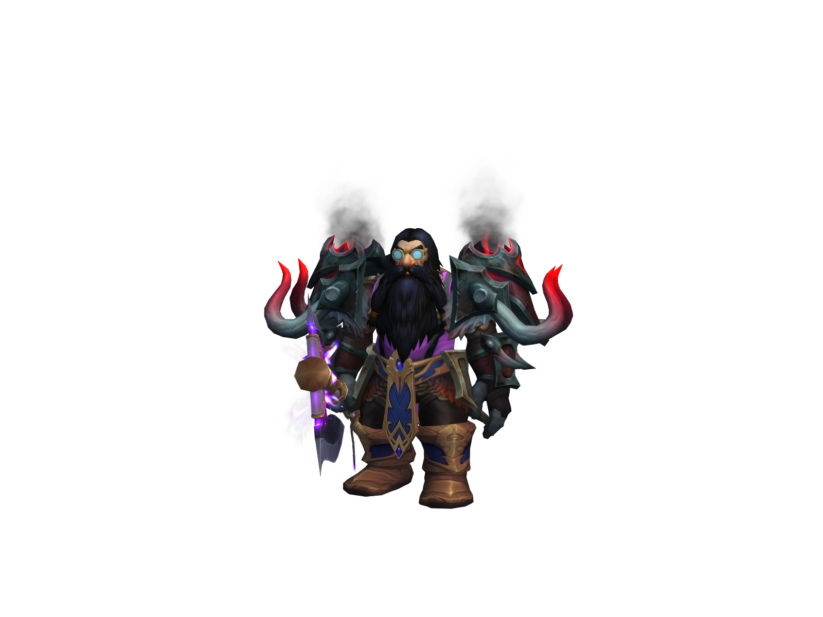 Yametekudasá 3D character render
